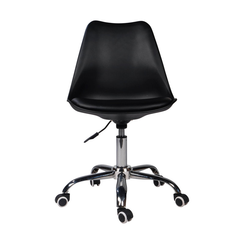 Ebern Designs Kantou Genuine Leather Task Chair & Reviews Wayfair